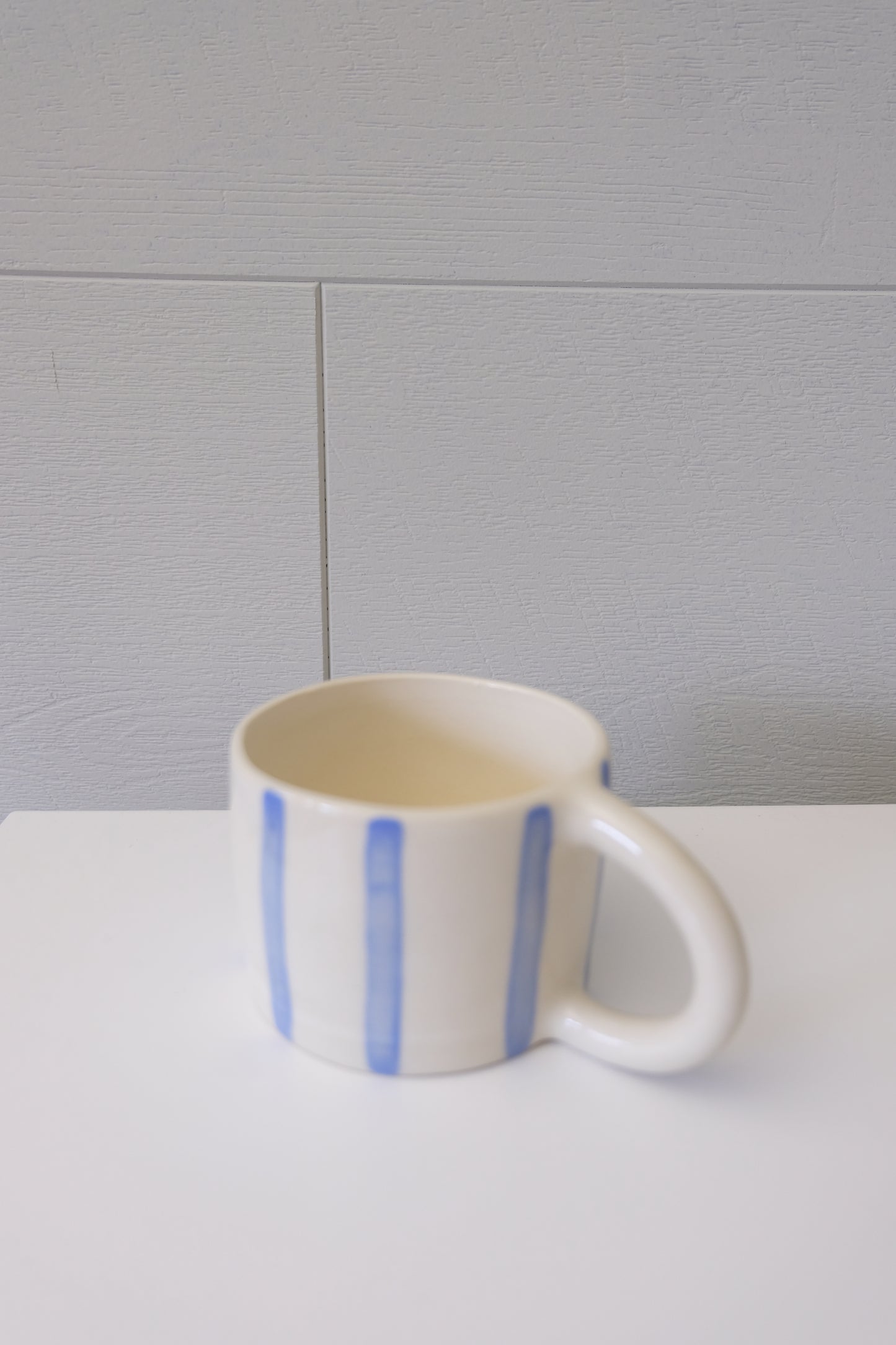 Blue Striped Mug