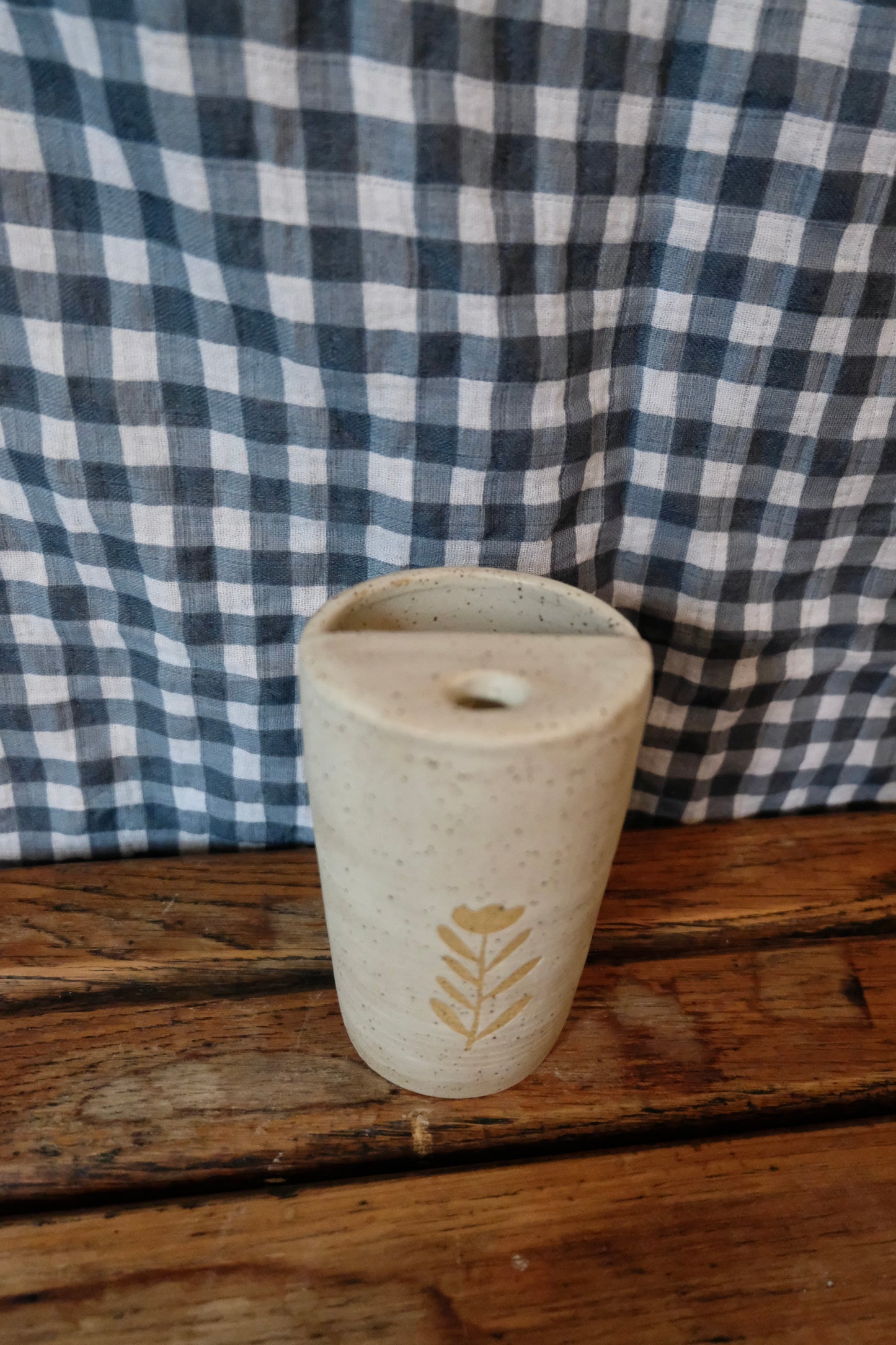To - Go Mug - White Flower