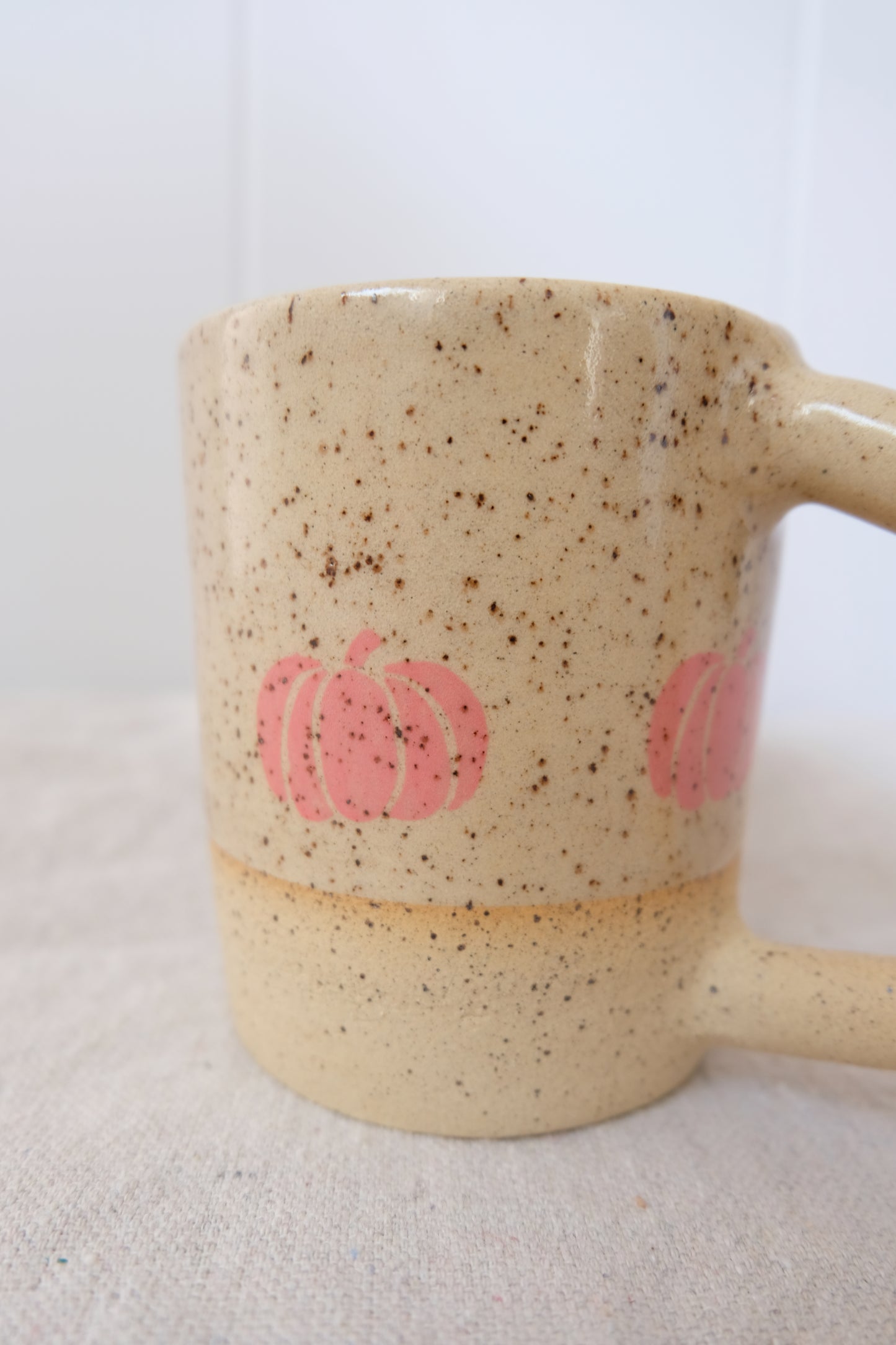 Pink Pumpkin Mug