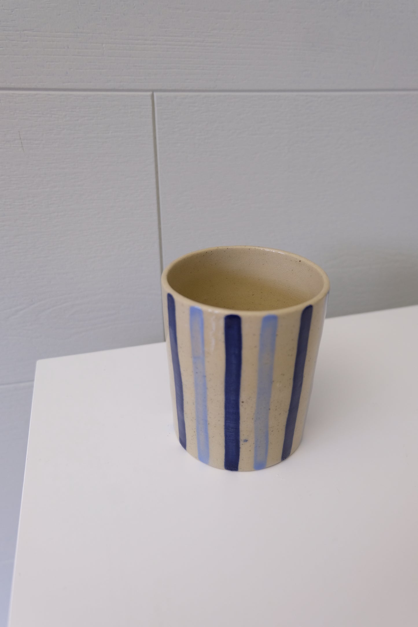 Blue Stripe Cup