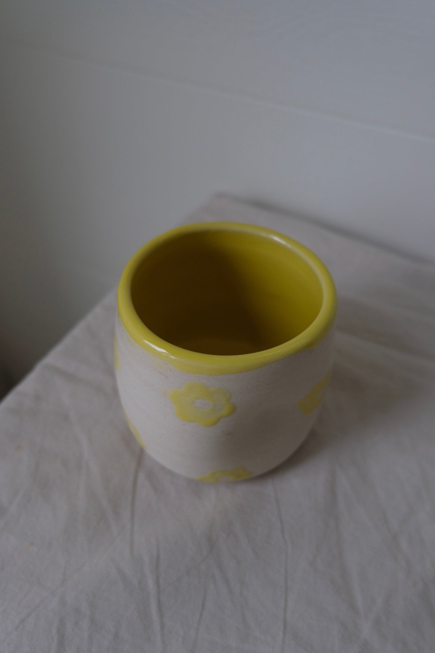 Yellow Thumb Cup