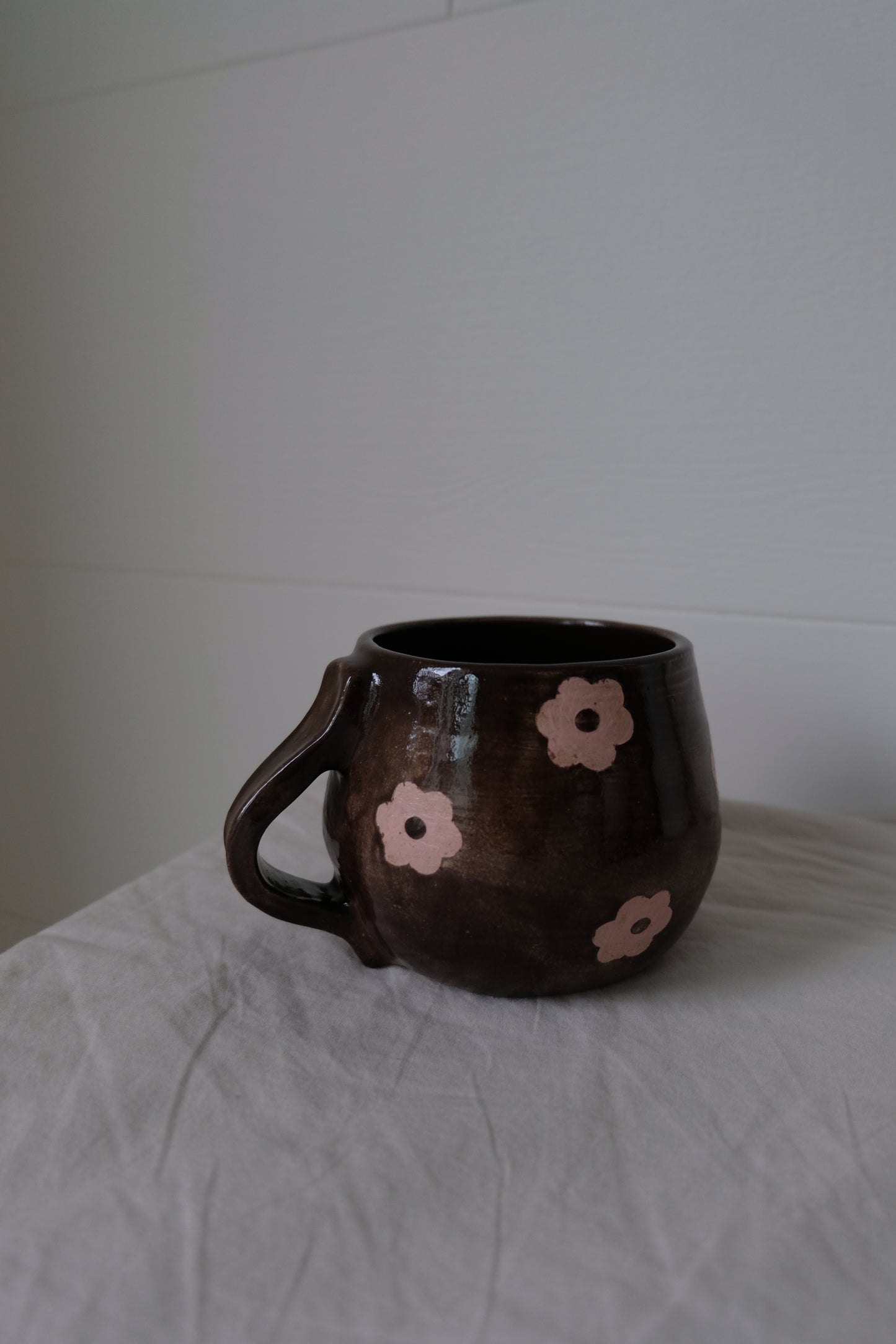 * SECONDS * Brown & Pink Floral