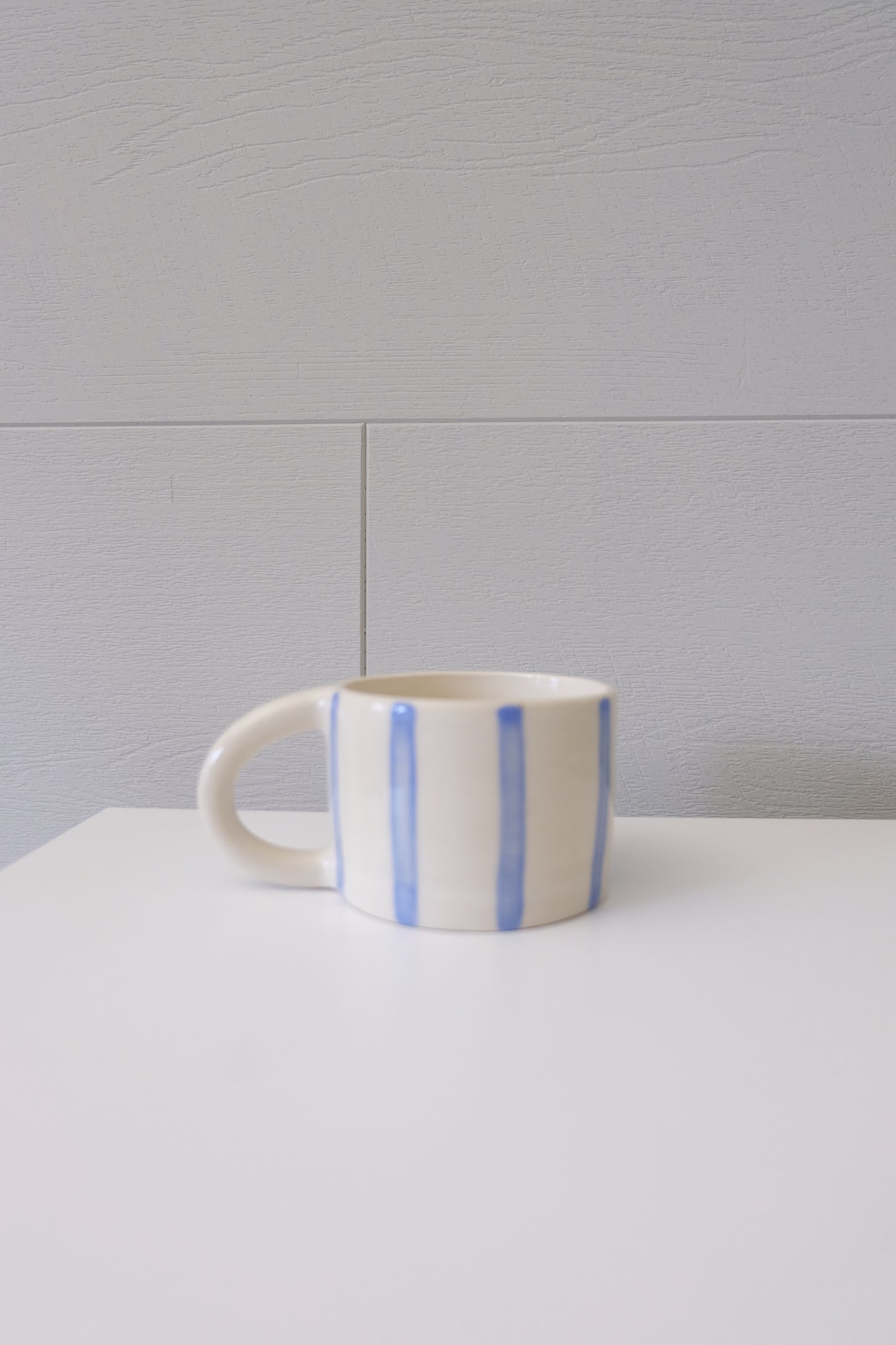 Blue Striped Mug
