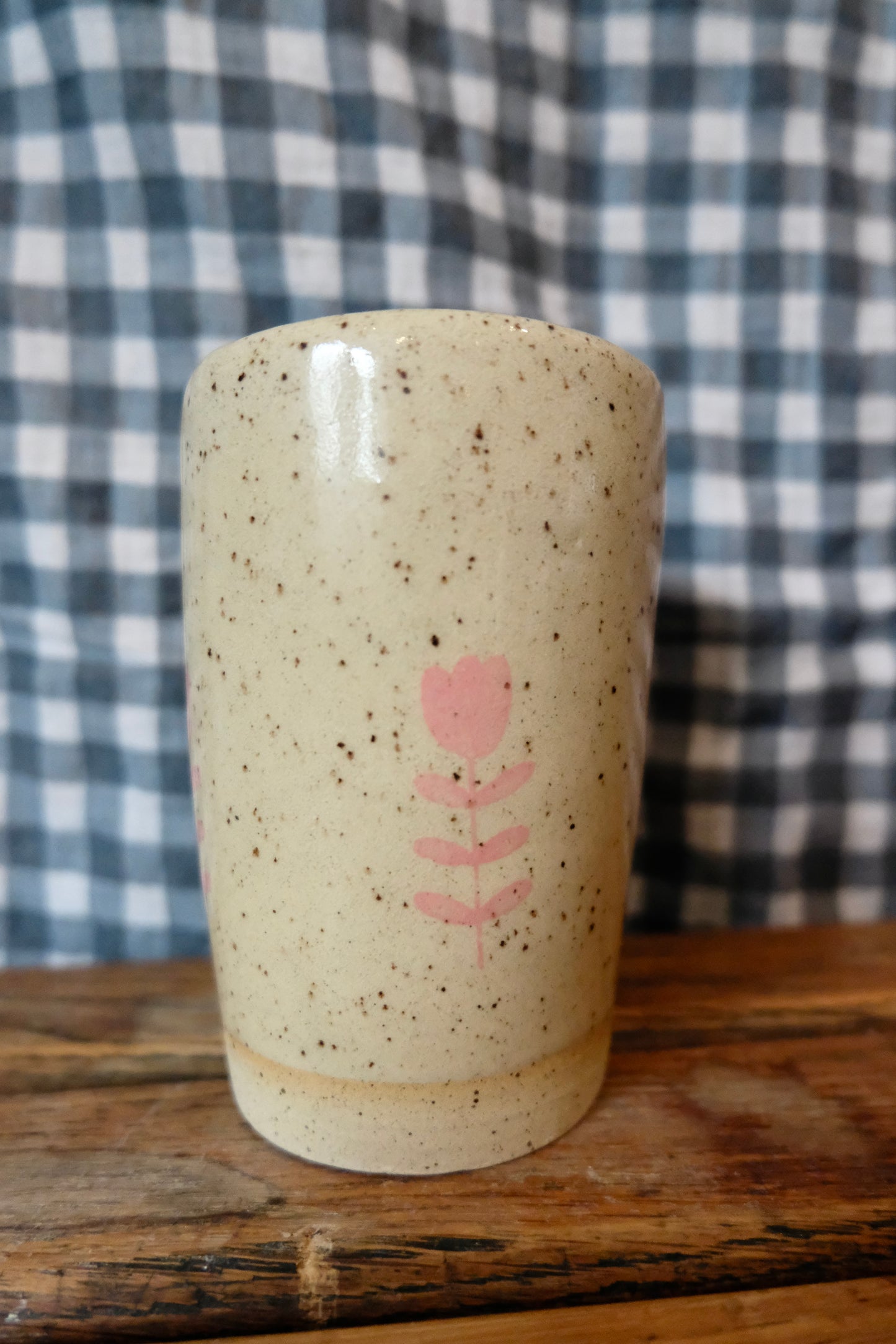 To - Go Mug - Pink Tulip