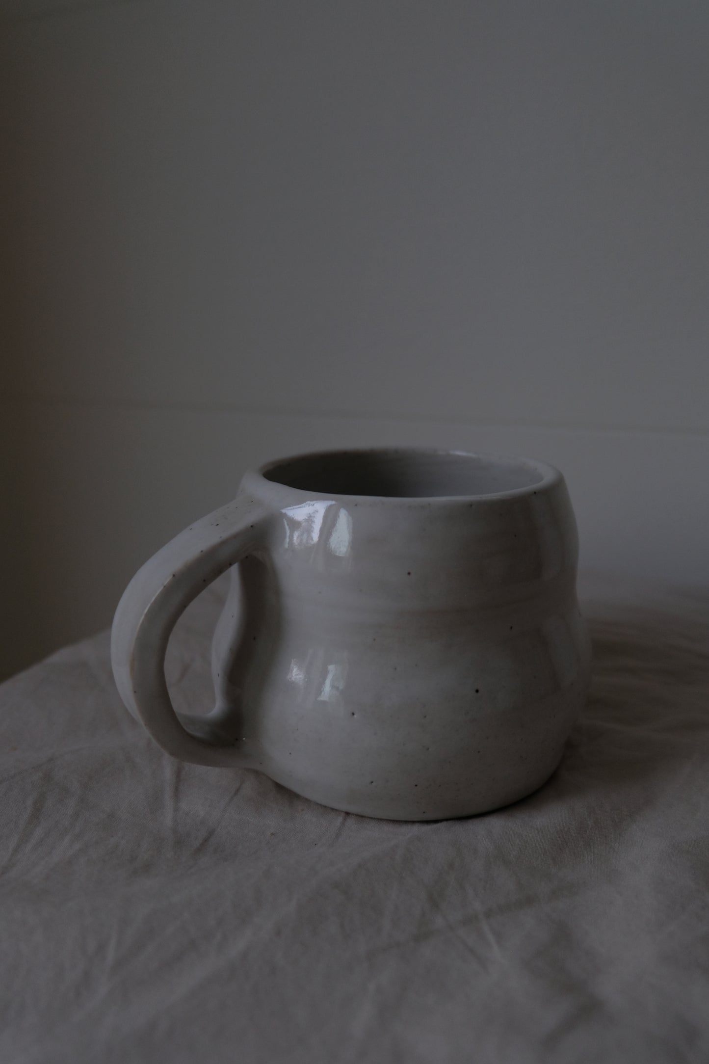 White Bubble Mug