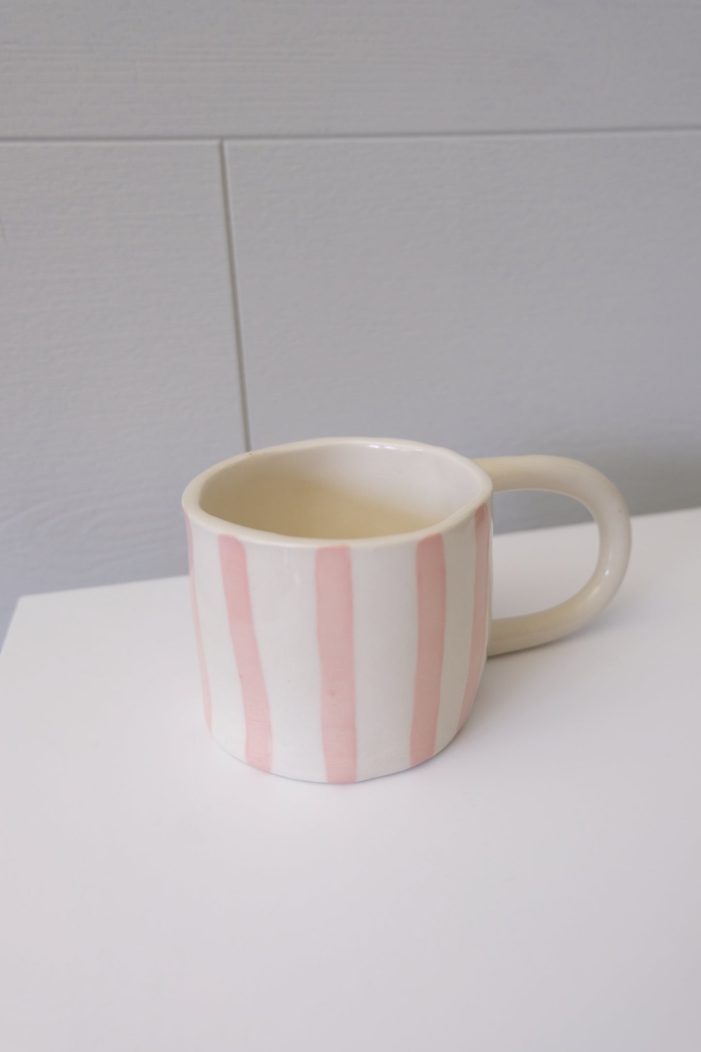 Pink Stripe Mug
