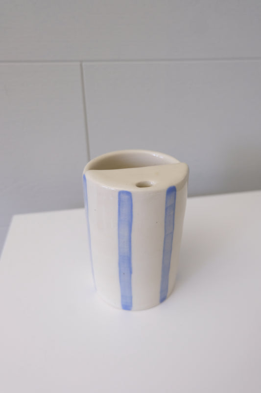 To-go Mug - Blue Stripe