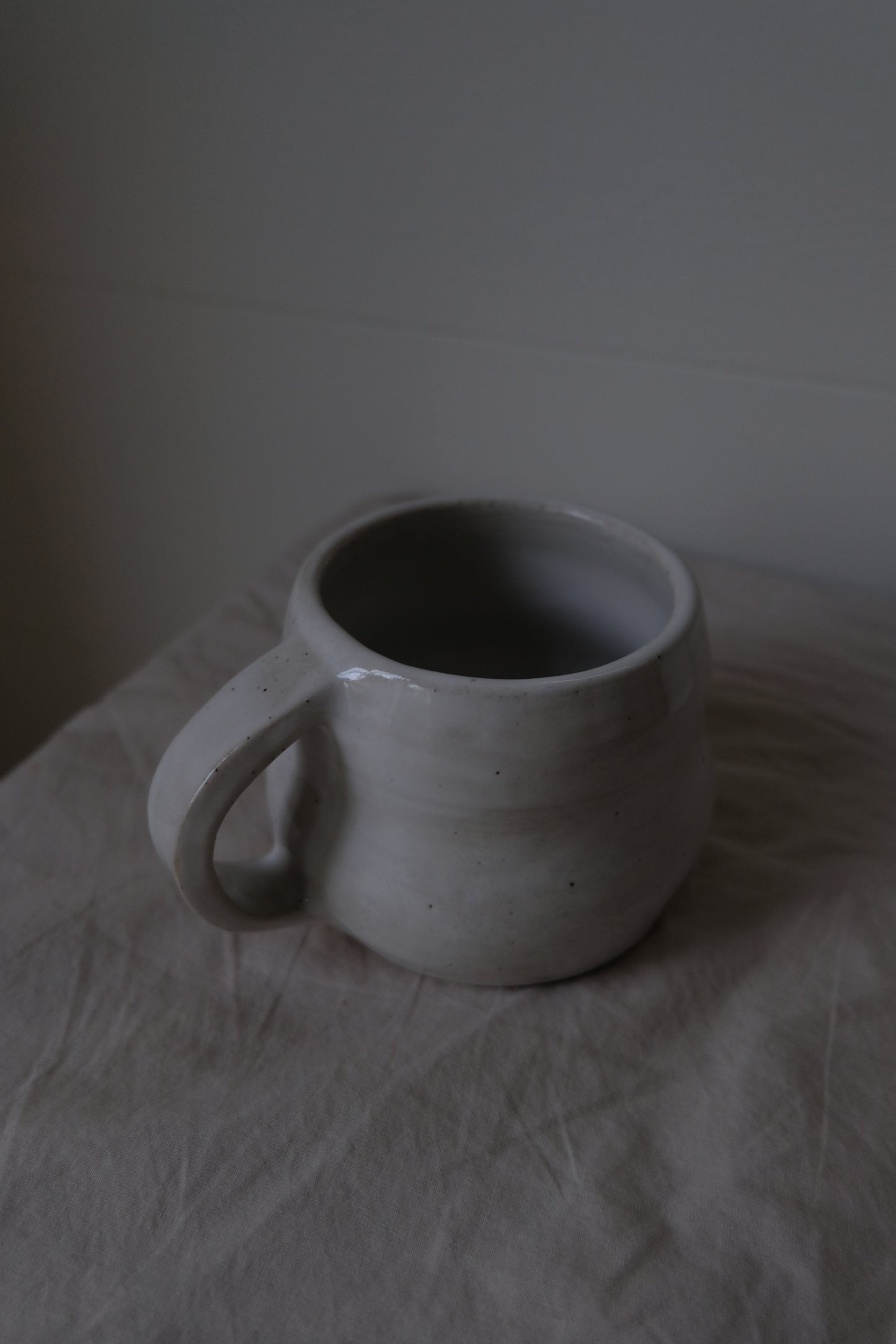 White Bubble Mug