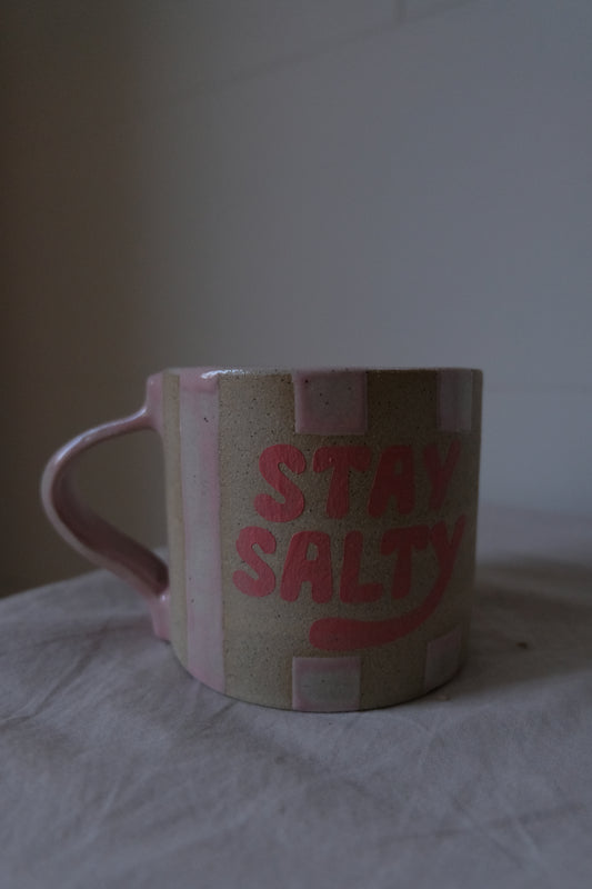 Stay Salty Mug - Pink