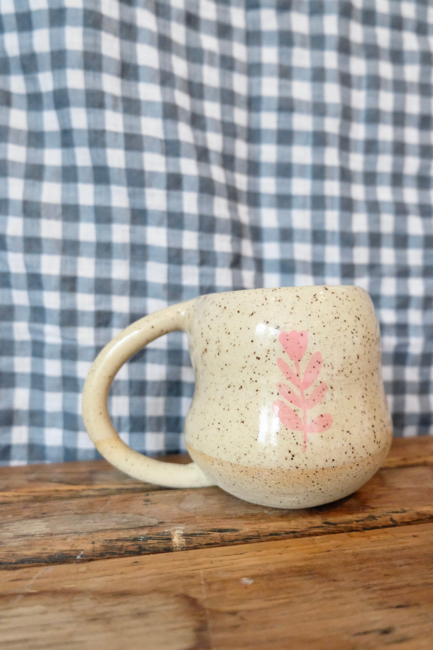 Pink Tulip Mug