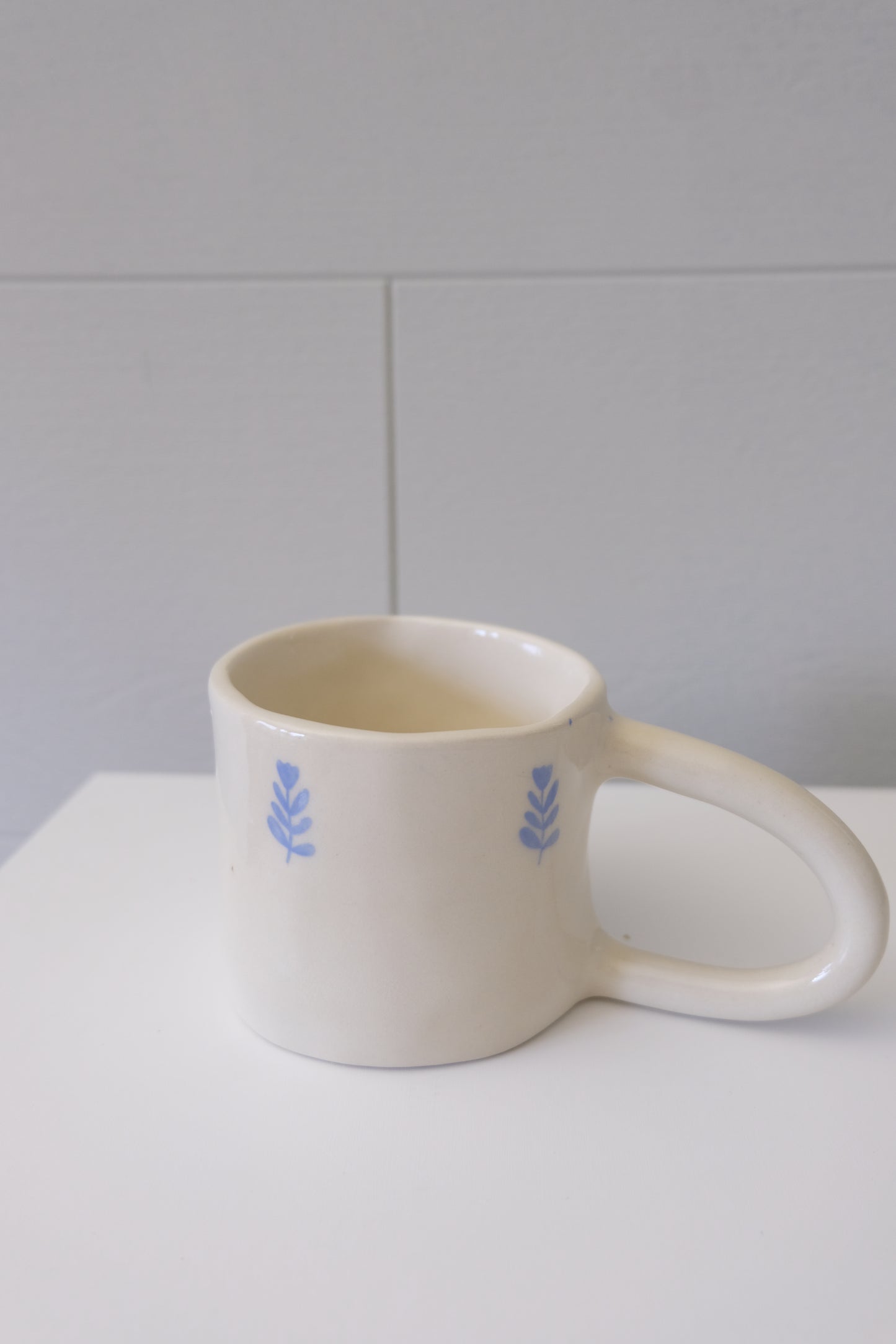 Blue Flower Mug