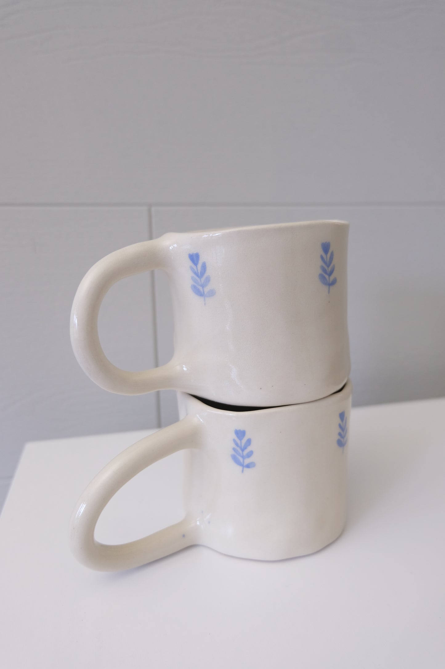 Blue Flower Mug