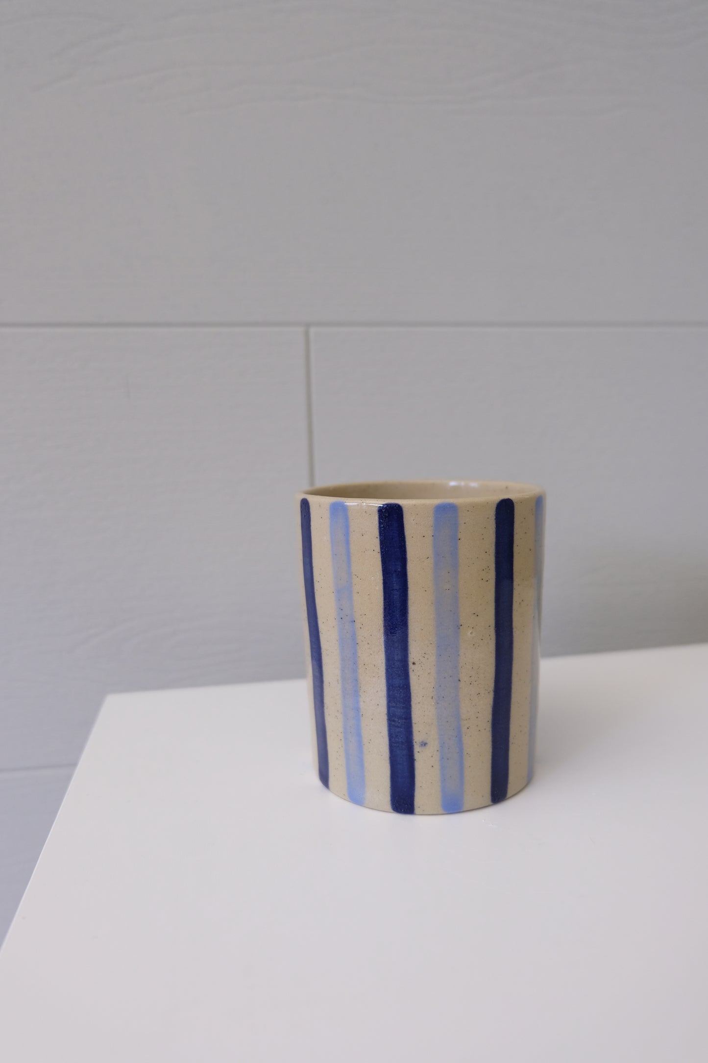 Blue Stripe Cup