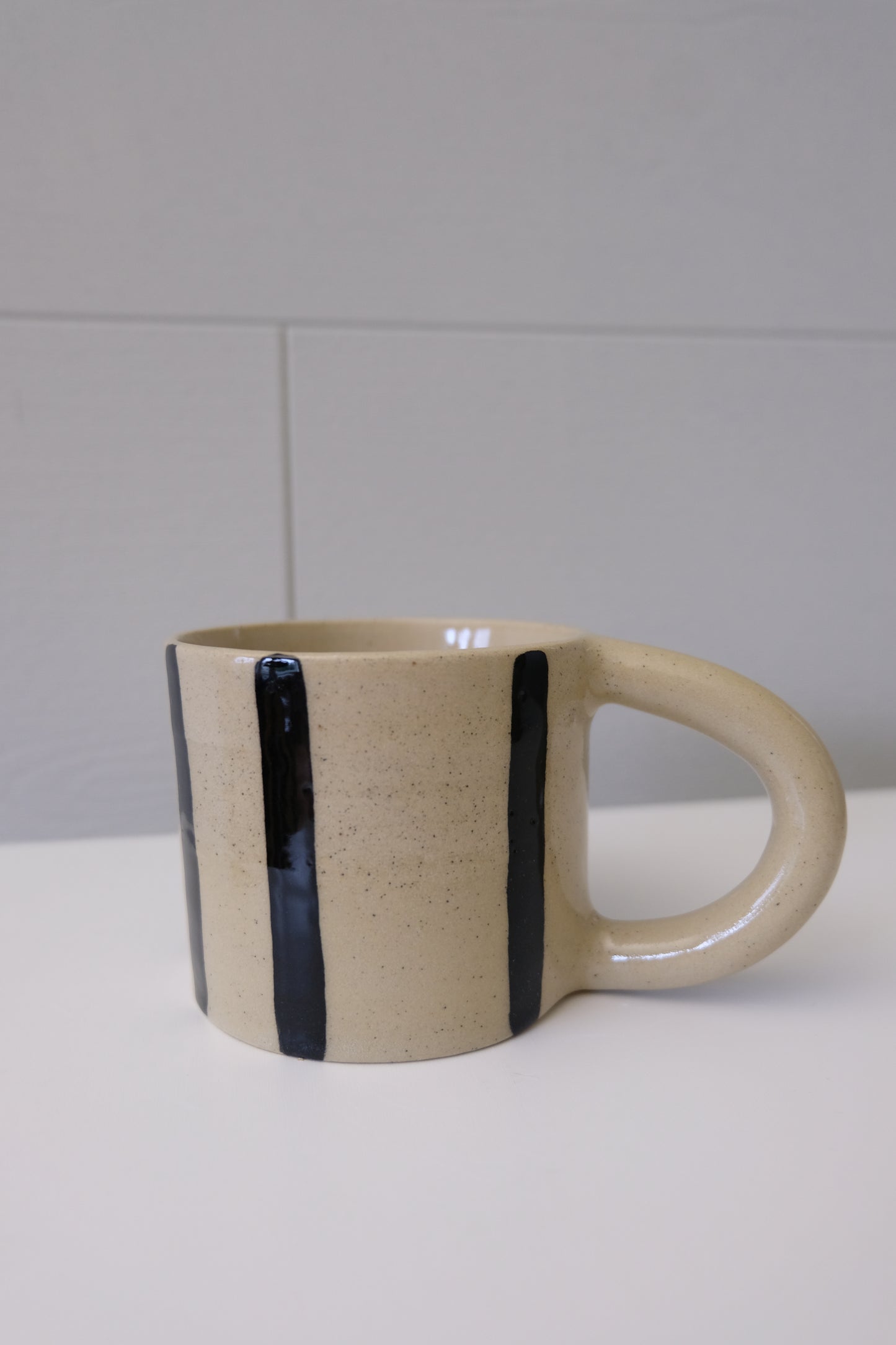 Black Stripe Mug
