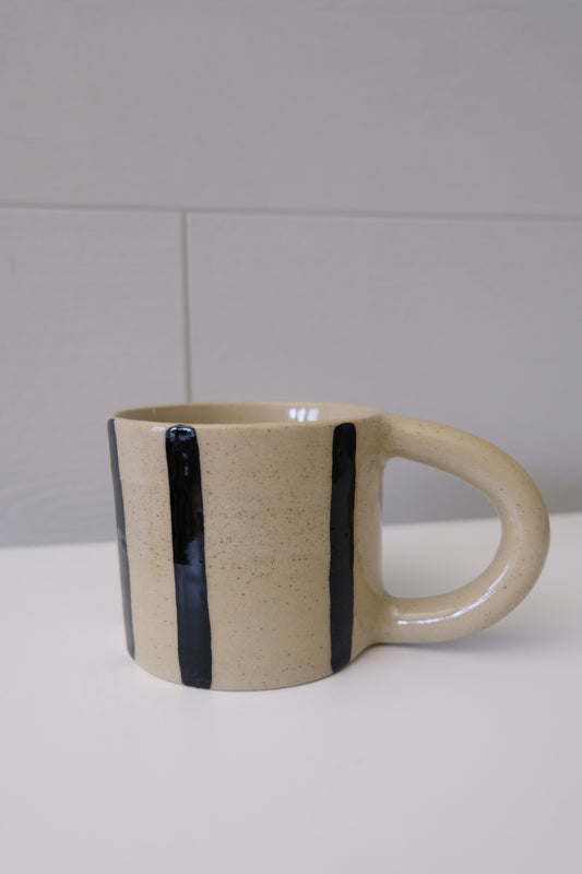 Black Stripe Mug